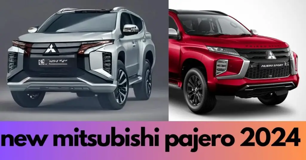 new mitsubishi pajero 2024, pajero sport