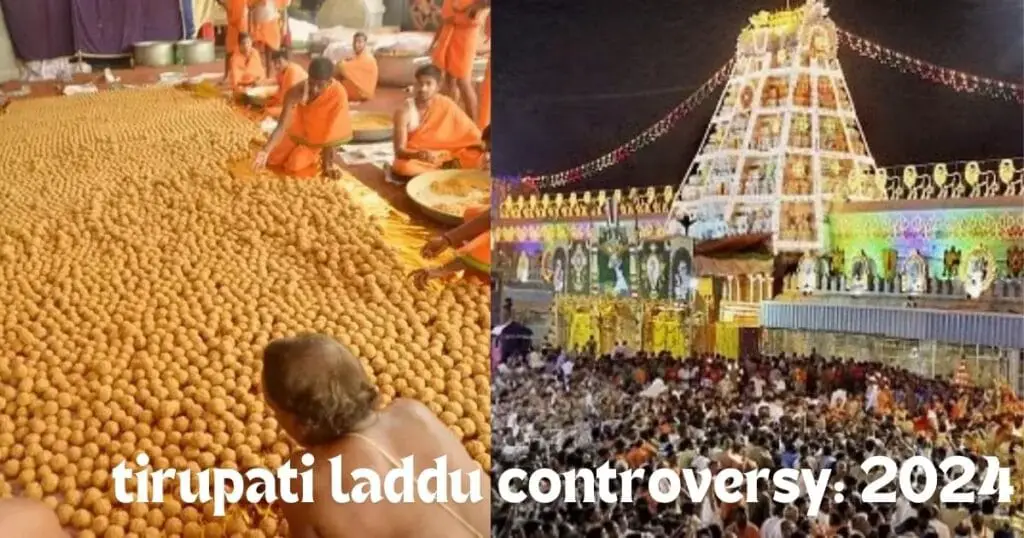 tirupati laddu controversy: 2024